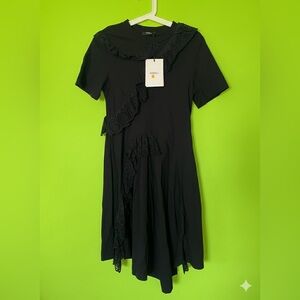 Goen J Black Midi Summer Tshirt Dress